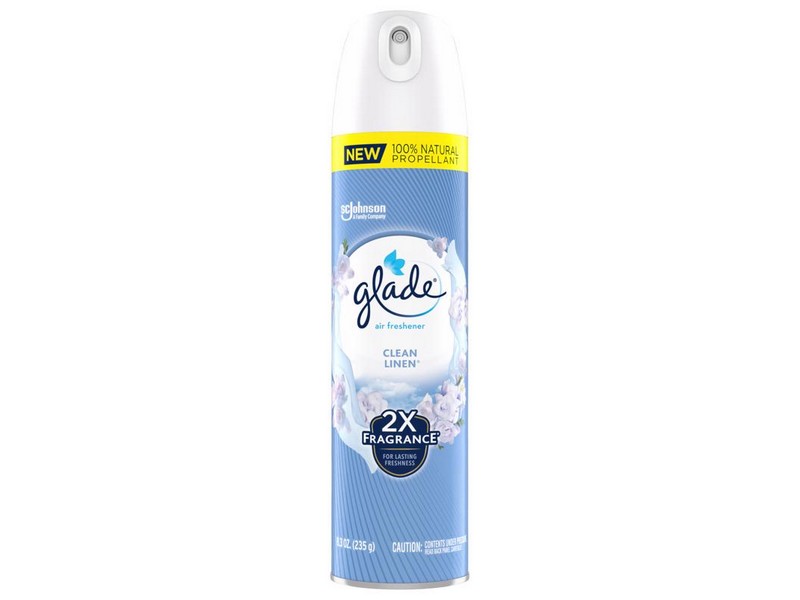 Glade Clean Linen Scent Air Freshener 8.3 oz Aerosol 1 pk