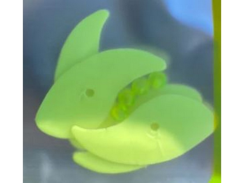 Tri City Tackle Vortex Blade size 1 Chartreuse Glow