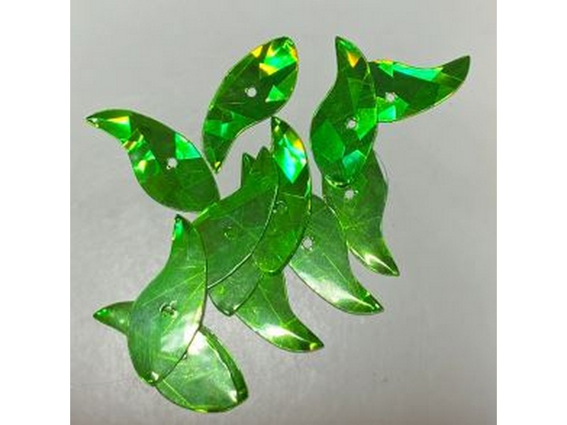 Tri City Tackle Vortex Blade size 1.5 Green Ice Chip