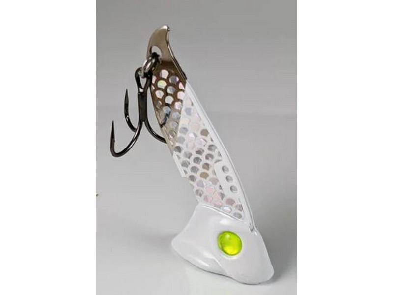 Vertical Jigs & Lures Vertical Minnow 3/4oz. Holo Ghost Chartreuse