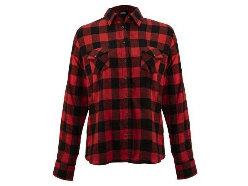 Women's Key River Edge Red Buffalo Plaid Flannel