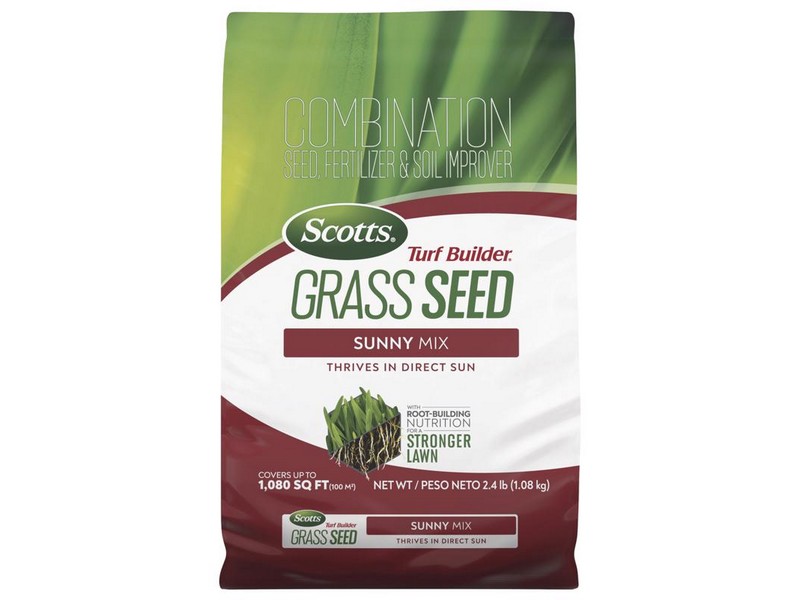 Scotts Turf Builder Mixed Full Sun Fertilizer/Seed/Soil Improver 2.4 lb