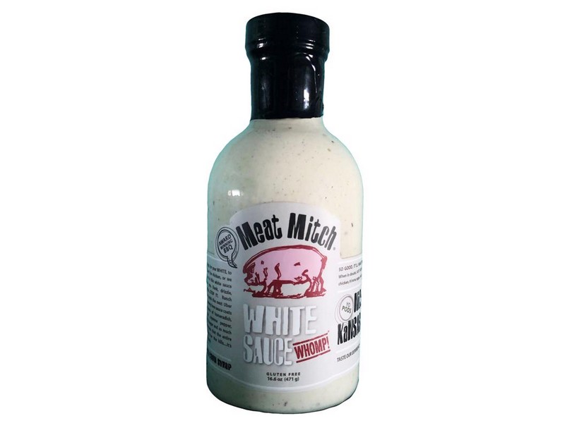 Meat Mitch White Sauce WHOMP BBQ Sauce 16.6 oz