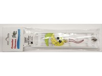 Fish Eye Tackle Smile Rig 1F 2pk. Yellow Chartreuse