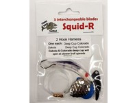 Fish Eye Tackle Rig Squid UV Clear/Purple