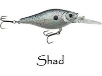 Walleye Nation Shaky Shad size 7 Shad