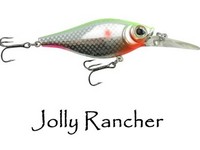 Walleye Nation Shaky Shad size 7 Jolly Rancher
