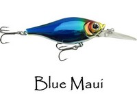 Walleye Nation Shaky Shad size 7 Blue Maui