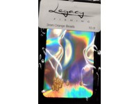 Legacy Fishing Beads 3mm Transparent Orange