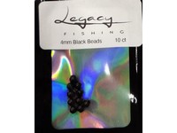 Legacy Fishing Beads 4mm Black