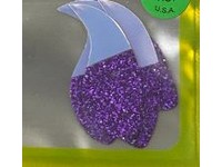 Tri City Tackle Vortex Blade size 1.5 Pearl Grape
