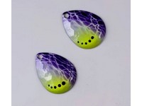 Vertical Jigs & Lures Pro Series Custome Blades 2pk. Walleye Candy