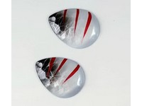 Vertical Jigs & Lures Pro Series Custome Blades 2pk. Shad