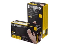 Gloveworks Vinyl Disposable Gloves X-Large Clear Powder Free 100 pk