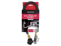Grill Mark Stainless Steel Gas Line Hose and Regulator 21 in. L For