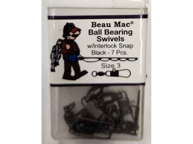 Beau Mac Ball Bearing Swivels size 3