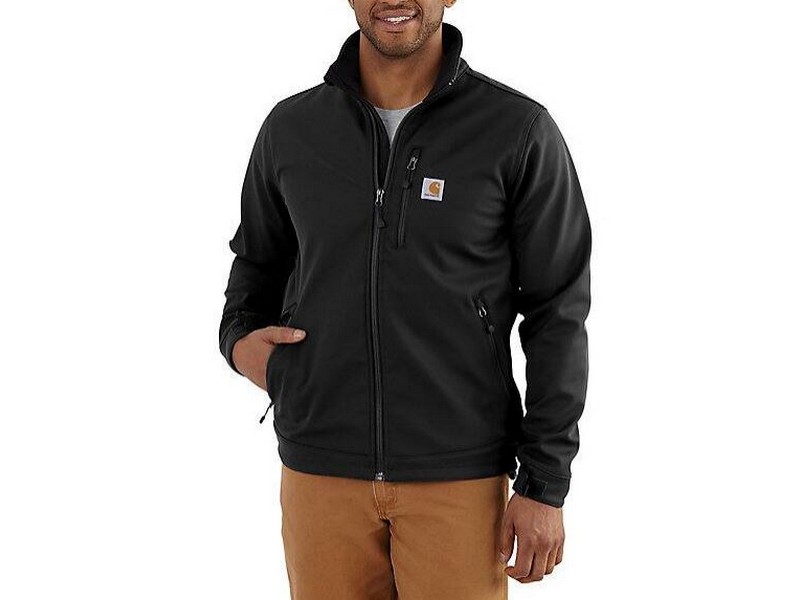 Men's Carhartt Rain Defender Soft Shell Jacket Black