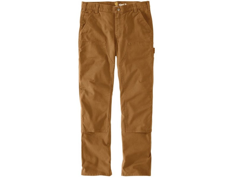 Men's Carhartt Rugged Flex Duck Double Front Work Pant Brown