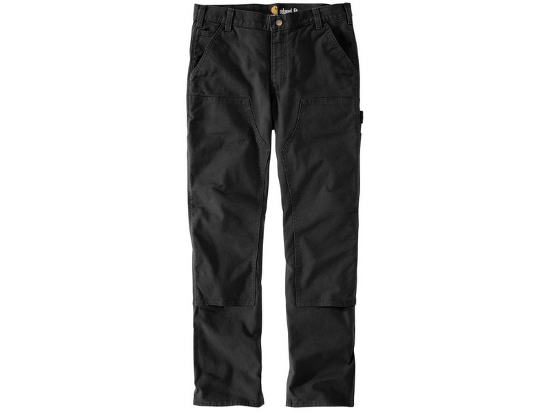 Men's Carhartt Rugged Flex Duck Double Front Work Pant Black