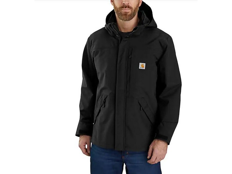 Men's Carhartt Storm Defender Jacket Black