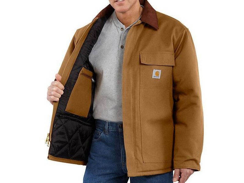 Men's Carhartt  Insulated Coat Brown