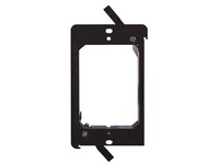 Vanco Old Work Rectangle PVC 1 gang Low Voltage Mounting Bracket Black