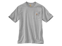 Men's Carhartt Pocket T Shirt Heather Gray
