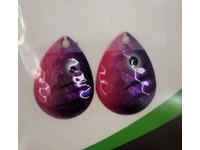 Vertical Jigs & Lures Pro Series Custome Blades 2pk. Fairy Dust