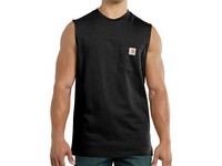 Men's Carhartt Pocket Muscle Shirt Black