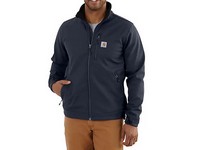 Men's Carhartt Rain Defender Soft Shell Jacket Navy Blue