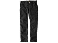 Men's Carhartt Rugged Flex Duck Double Front Work Pant Black