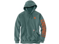 Men's Carhartt Rain Defender Sweatshirt Sea Pine