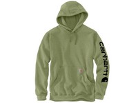Men's Carhartt Logo Hoodie Chive