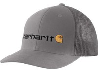 Men's Carhartt Flex Fit Mesh Back Hat Gray