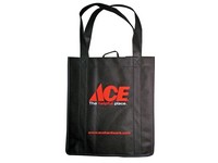 Ace 13-1/2 in. H X 12-1/2 in. W X 14 in. L Reusable Shopping Bag