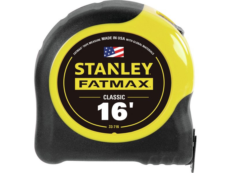 Stanley FatMax 16 ft. L X 1.25 in. W Tape Measure 1 pk