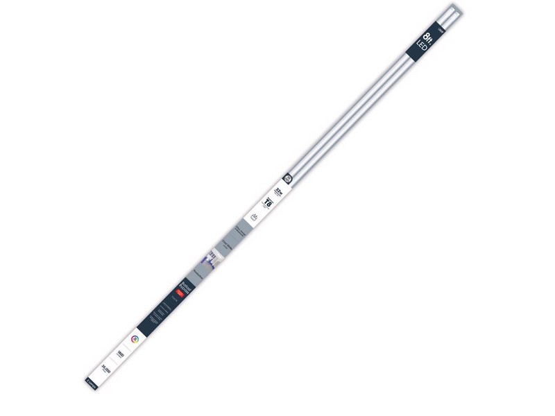 Feit Electric Fluorescent Cool White 96 in. Bi-Pin T8 LED Linear Lamp 59 Watt Equivalence 2 pk