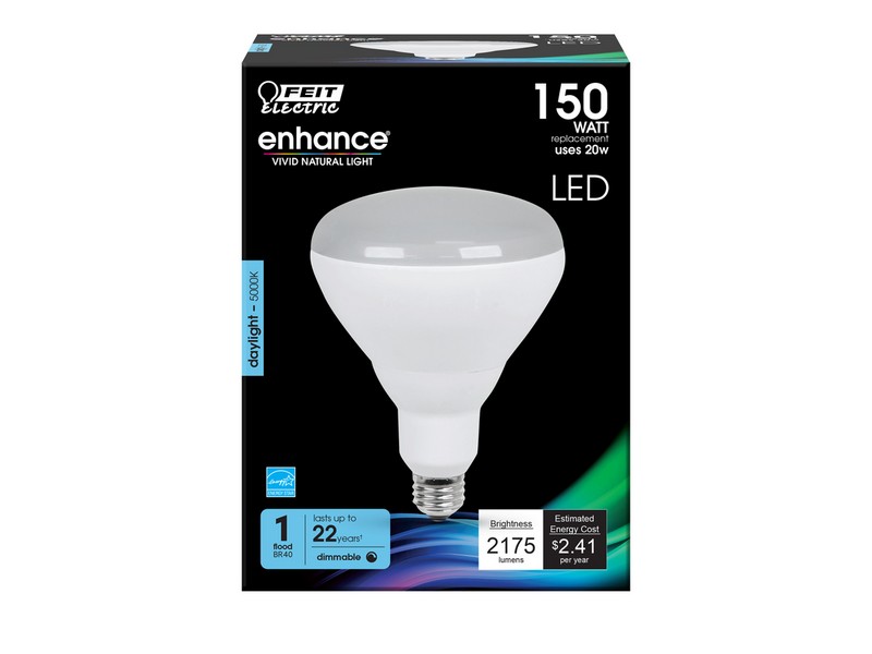 Feit Electric BR40 E26 (Medium) LED Bulb Daylight 150 W 1 pk