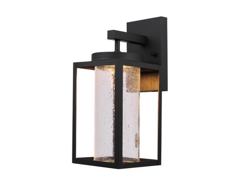 Globe Electric Capulet 1-Light Matte Black Wall Sconce