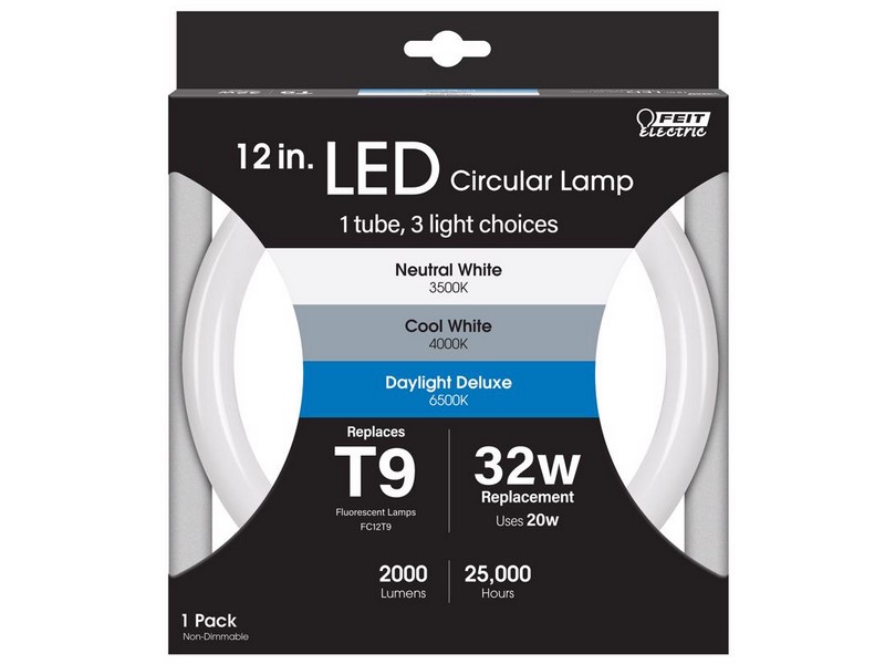 Feit Electric T9 4-Pin LED Tube Light Color Changing 32 Watt Equivalence 1