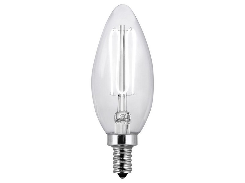 Feit Electric B10 E12 (Candelabra) Filament LED Bulb Daylight 40 Watt