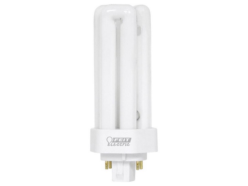 Feit Electric PL GX24Q-3 4-Pin LED Light Bulb Soft White 18 Watt Equivalence