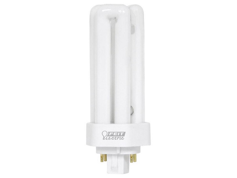 Feit Electric PL GX24Q-3 4-Pin LED Light Bulb Soft White 18 Watt Equivalence