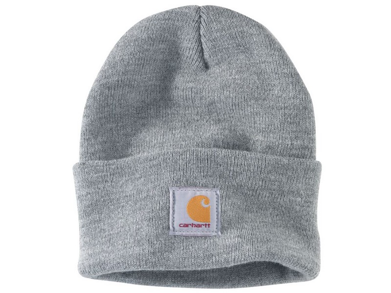 Carhartt Knit Cuffed Beanie Heather Gray