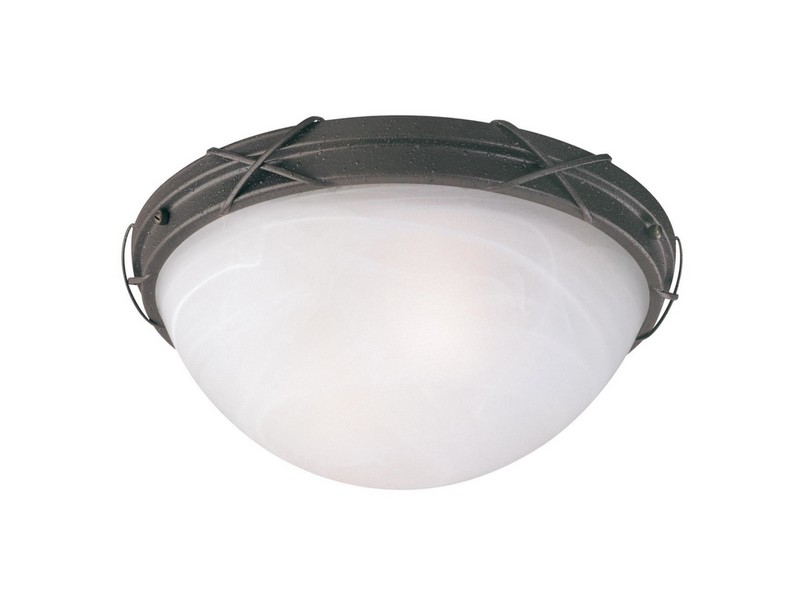 Westinghouse Claremont Switch Incandescent Rustic White Outdoor Light Fixture Hardwired