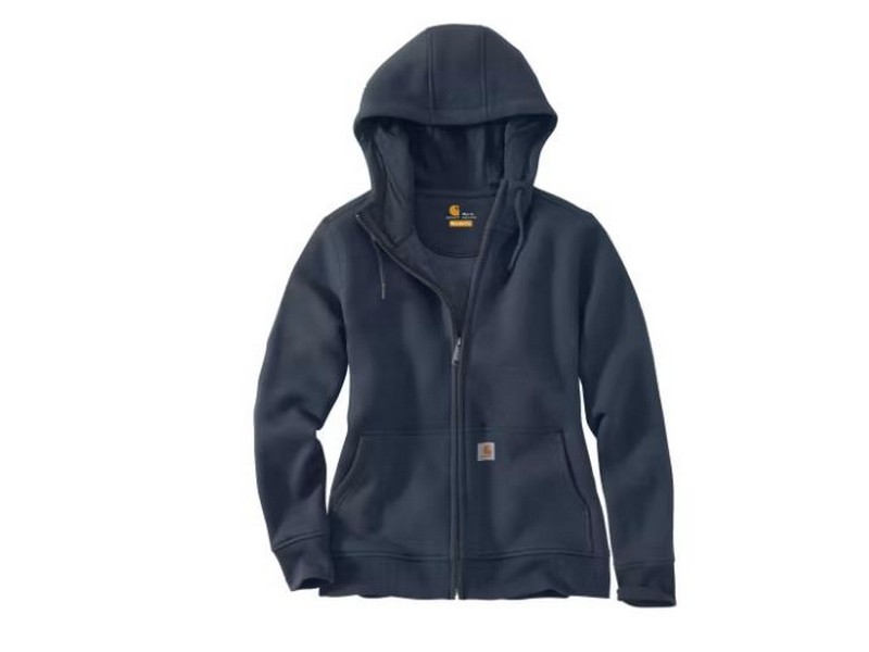 Women's Carhartt Full Zip Sweatshirt Navy  