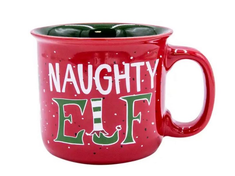 Lazy One Naughty Elf Mug 12oz
