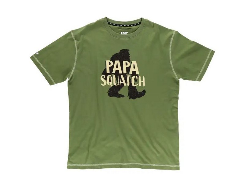 Men's Lazy One Papa Squatch PJ Shirt