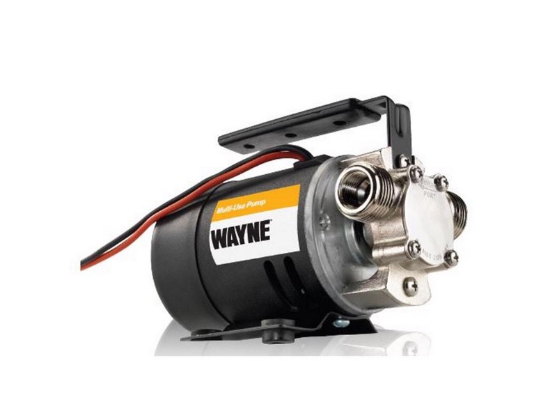 Wayne 1/8 HP 350 gph Chrome Plated Bronze Switchless Switch Bottom DC Transfer Pump