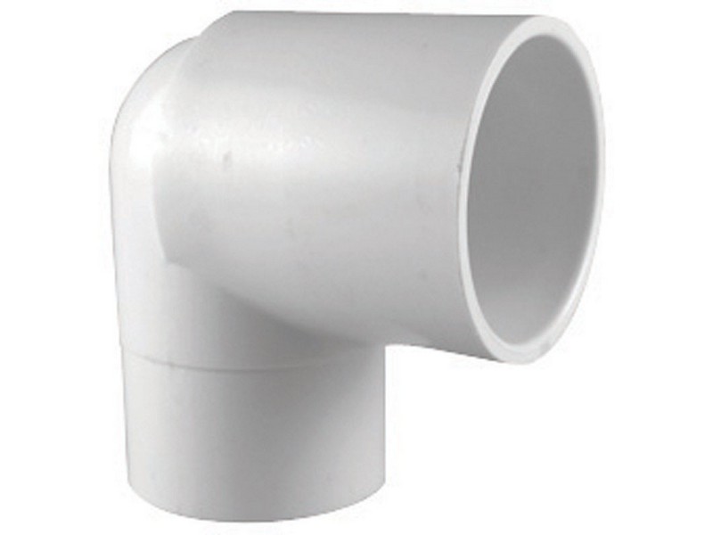 Charlotte Pipe Schedule 40 1-1/2 in. Spigot  T X 1-1/2 in. D Slip  PVC Street Elbow